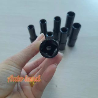 ลูกบล็อกยาว 6 เหลี่ยมยาว บล็อกขันล้อ ถอดล้อ บล็อกไฟฟ้า 1/2" (4หุน) สีดำ