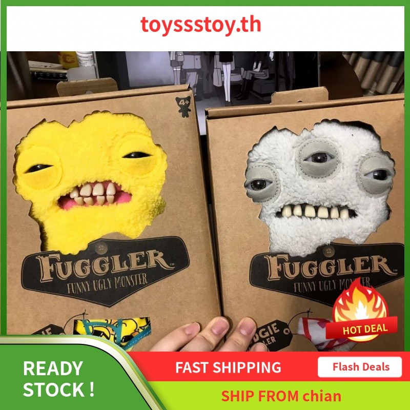 Fuggler ของแท้ fugler ฟันตุ๊กตามอนสเตอร์ fugler Uggly น่ารักตุ๊กตามอนสเตอร์ตลก Plush Little Monster