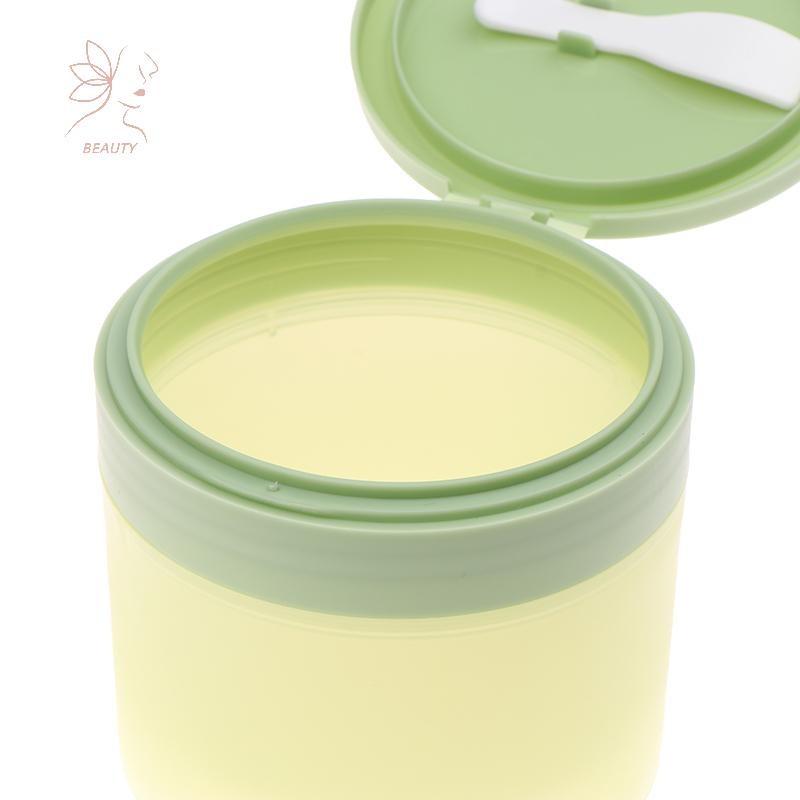 [maybeauty] 200g ขวดครีมพลาสติก PP Face Cream Jar โลชั่นรีฟิลครีมขวด Flip Cap กล่องผงฟันปากกว้างพร้อมช้อน {TH}