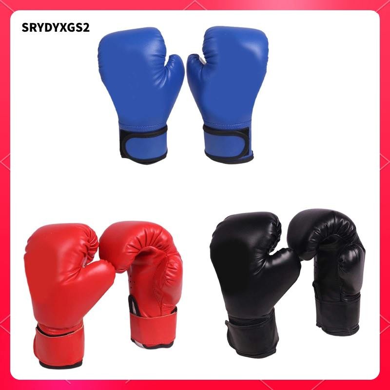 [Srydyxgs2] นวมชกมวยเด็ก Punching Gloves นวมชกมวยฝึกสบายสําหรับผู้เริ่มต้นมวยไทยคิกบ็อกซิ่ง Mma Punching Bag