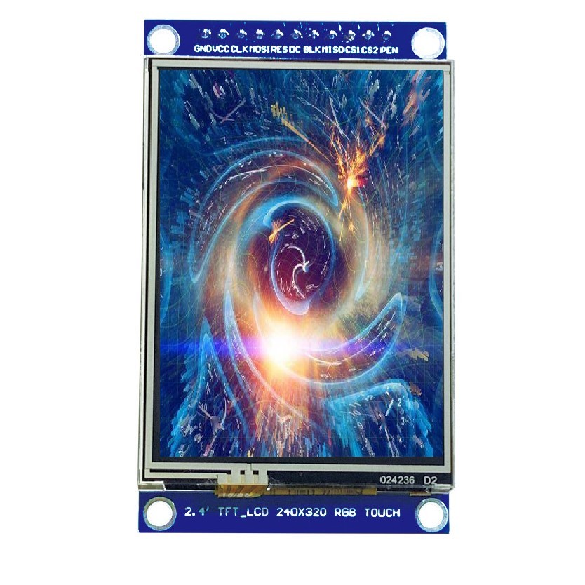 2.4inch(Factory Sale)  4-wire SPI serial TFT LCD module ILI9341 drives LCD touch screen 240*320