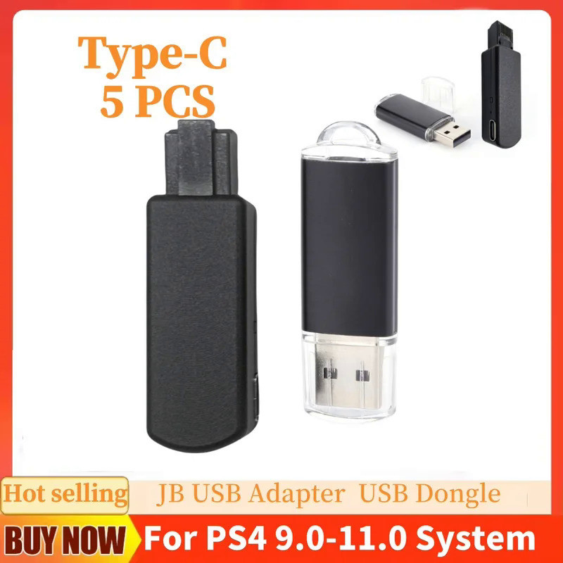 One-Key JB Tool Mod Set USB Dongle with Type-C Cable Modification Kit Game Accessories for PS4/PS4 P