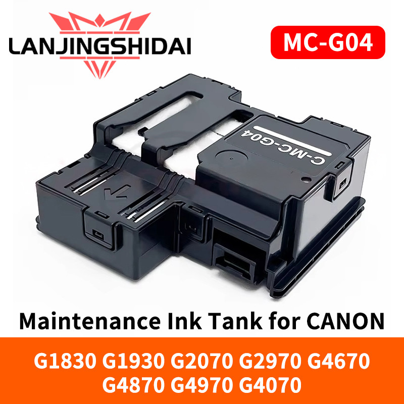 MC-G04 ตลับหมึกบํารุงรักษาสําหรับ CANON G1830 G1930 G2070 G2970 G4670 G4870 G4970 G4070 กล่องบํารุงรักษาฟองน้ํา Pad ชิป
