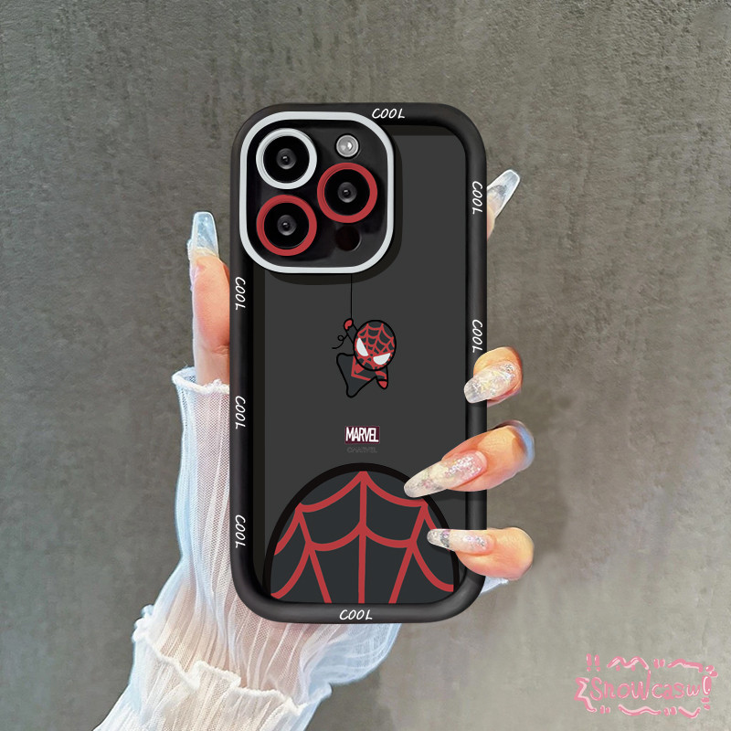 การ์ตูนกราฟฟิตีสไปเดอร์แมนสำหรับ เคสRealme C51s C25 C35 C67 C51 C12 C15 C53 C31 C20 7i 8i 5 11 C3 C21 6i 5i 11 Note 50