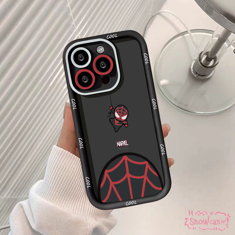 การ์ตูนกราฟฟิตีสไปเดอร์แมนสำหรับ เคสRealme C51s C25 C35 C67 C51 C12 C15 C53 C31 C20 7i 8i 5 11 C3 C21 6i 5i 11 Note 50