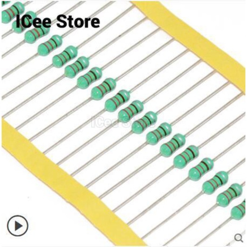 แหวนเหนี่ยวนํา DIP 0510 1W 1MH 1.5MH 2.2MH 2.7MH 3.3MH 4.7MH 6.8MH 10MH 50 ชิ้น