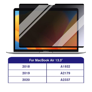 ฟิล์มป้องกันหน้าจอเพื่อความเป็นส่วนตัวระบบแม่เหล็กสำหรับMacBook Pro Air 13 14 15 16นิ้วอุปกรณ์เสริมตัวกปท็อปที่ถอดออกได้