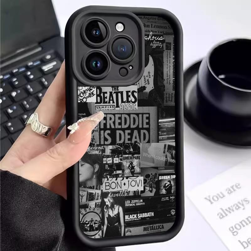 เหมาะสำหรับ VIVO V29 Pro V27 V25 5G V25e S17 S17t T1x 4G U10 U3x กรณีโทรศัพท์มือถือ Simple Sticker เ