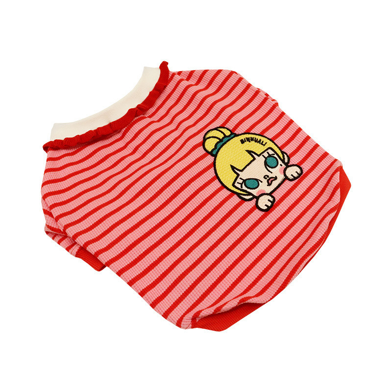 GOU-HOME เสื้อหมา หรับ French Bulldog ฤดูใบไม้ร่วงและฤดูหนาวสไตล์ Abrasionproof วัสดุผ้าฝ้าย - รูปที่ 4