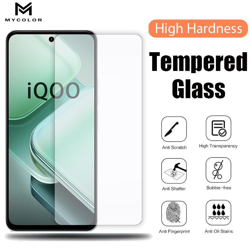 ฟิล์มกระจก ใช้สำหรับ VIVO iQOO 13 12 11 11s 10 9 9T 9 SE Neo 10R 10S 10 9 9s 8 7 Z9 Neo10 Neo10s Neo