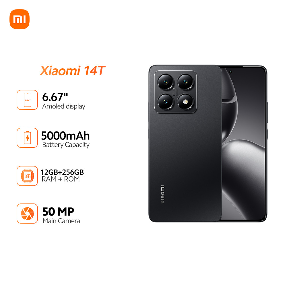 Xiaomi 14T MediaTek Dimensity 8300-Ultra 50MP Leica Camera 32 MP Front Camera Smart Phone 12GB+256GB