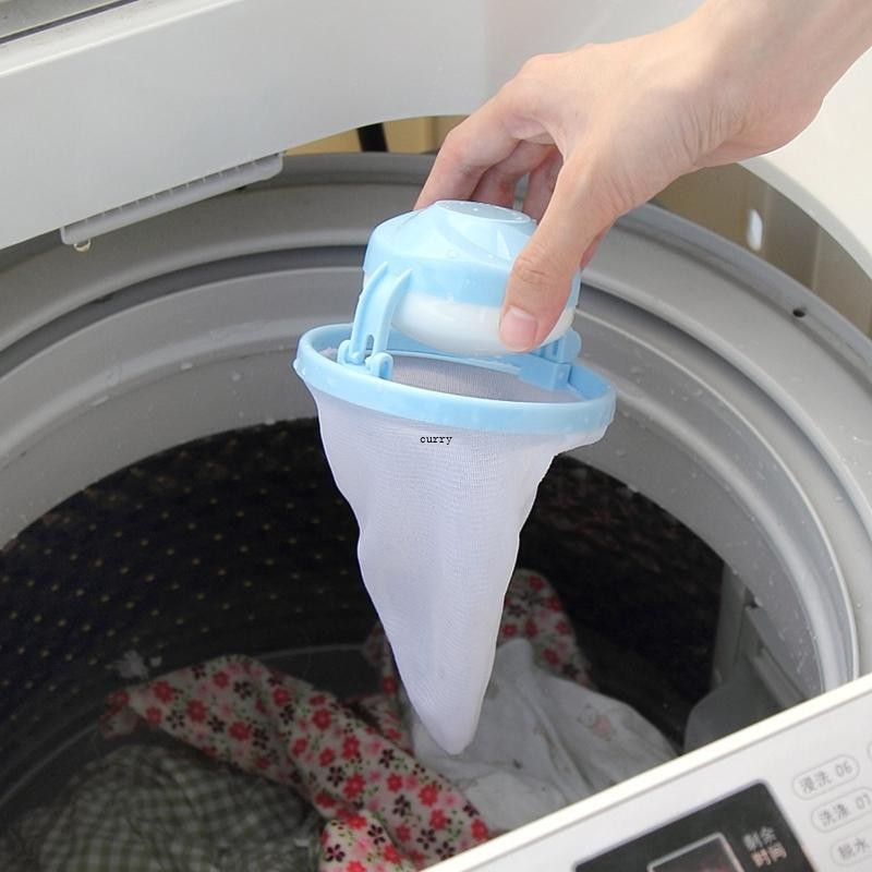 Cuy เครื่องซักผ้ากําจัดขน Catcher กรองตาข่ายกระเป๋าทําความสะอาดกระเป๋ารวบรวม