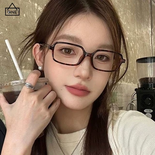 COD❤️แว่นกรองแสงสีฟ้ากรอบเหลี่ยมขนาดเล็กวินเทจY2Kสไตล์เกาหลีแฟชั่นแว่นตาสำหรับผู้ชายและผู้หญิง-a.one