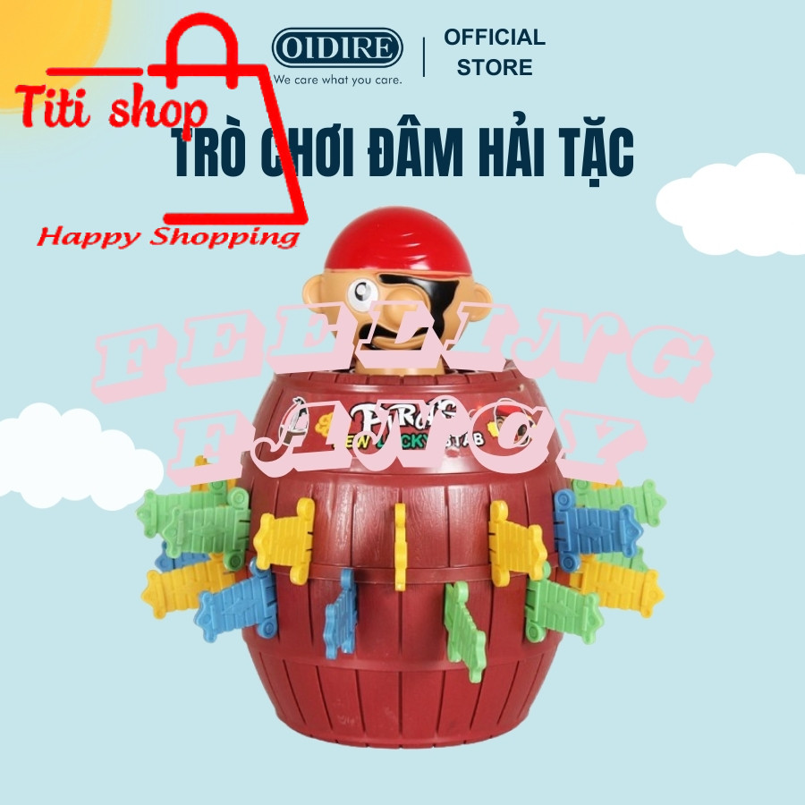 ของเล่น Stabbing Pirate Pirate Barrel Sword Drawing Game for Whole Family - Titishop