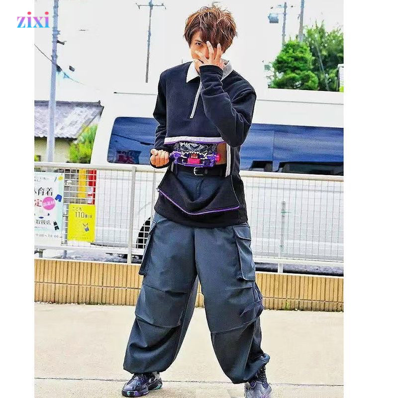 Kamen Rider Gavv Gab คอสเพลย์รุ่นสีดํา Shengzhen สวมใส่ทุกวัน Gab เสื้อผ้าสไตล์เดียวกัน