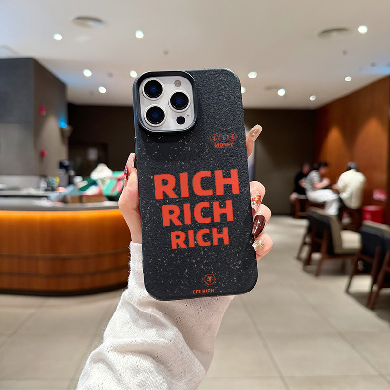 แอปเปิ้ลโทรศัพท์ RICH สำหรับ iPhone เคสไอโฟน 13 12 11 PRO MAX X XS MAX 16 15 14 XR 7/8PLUS จัดส่งจากประเทศไทย - รูปที่ 6