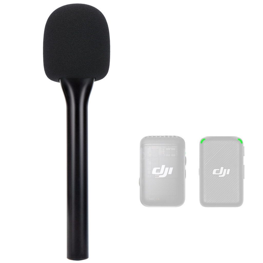 ขาตั้งไมโครโฟนไร้สายแบบใช้มือถือสําหรับ DJI Mic, ที่วางสําหรับ DJI Mic 2, DJI ไมโครโฟนสัมภาษณ์มือถือ