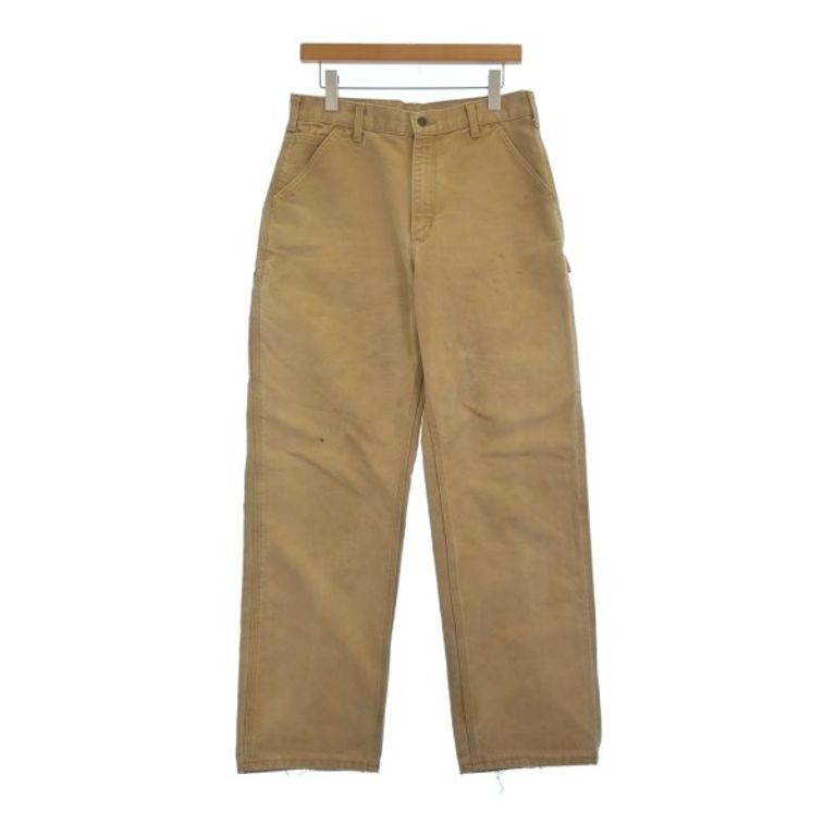 CARHARTT กางเกงชิโน่ คาร์ฮาร์ต สีกากีหัวใจ ส่งตรงจากญี่ปุ่น มือสอง
