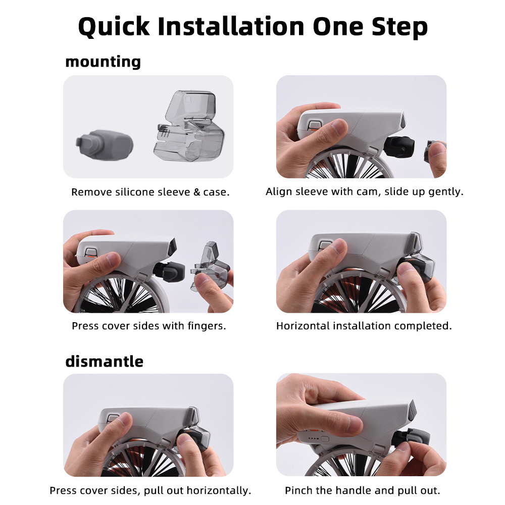 Drone Gimbal ฝาครอบป้องกันสําหรับ DJI FLIP เลนส์ฝาครอบ Drone ฝาครอบป้องกันฝุ่นฝาครอบซิลิโคน DJI FLIP อุปกรณ์เสริม
