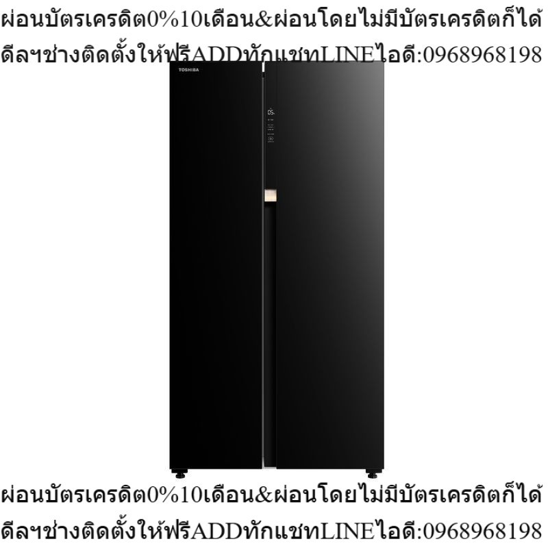 TOSHIBA ตู้เย็น SBS GR-RS780WI-PGT(22) 20.6 Q
