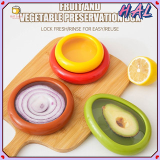 HAL❤️Film Fresh-keeping Box Portable Anti Oxidation Sealed Box Fruit Vegetable Fresh-keeping Box