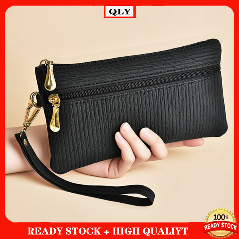 ใหม่ ทันสมัย เรียบง่าย มือถือ กระเป๋าสตางค์ อเนกประสงค์ กระเป๋าข้อมือ สําหรับผู้หญิง