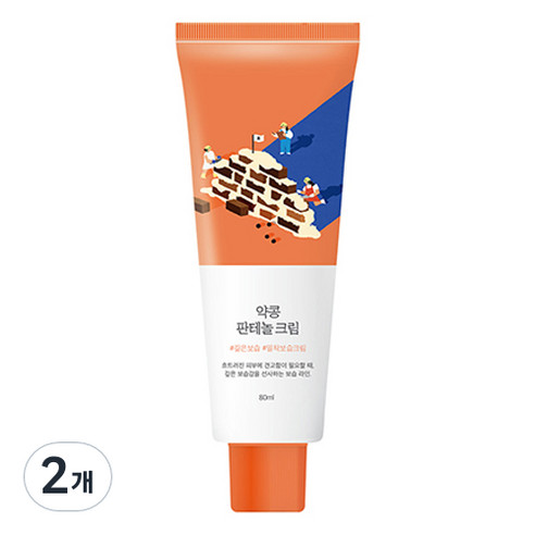 [ROUND LAB] Soybean Panthenol Cream 80ml x 2ea