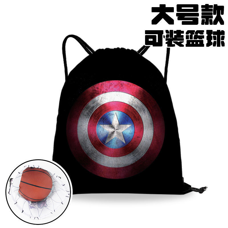 Minecraft Creeper Drawstring Sports Bag – กระสอบยิมความจุขนาดใหญ่สําหรับบาสเก็ตบอล, ขี่จักรยานและวิ่ง