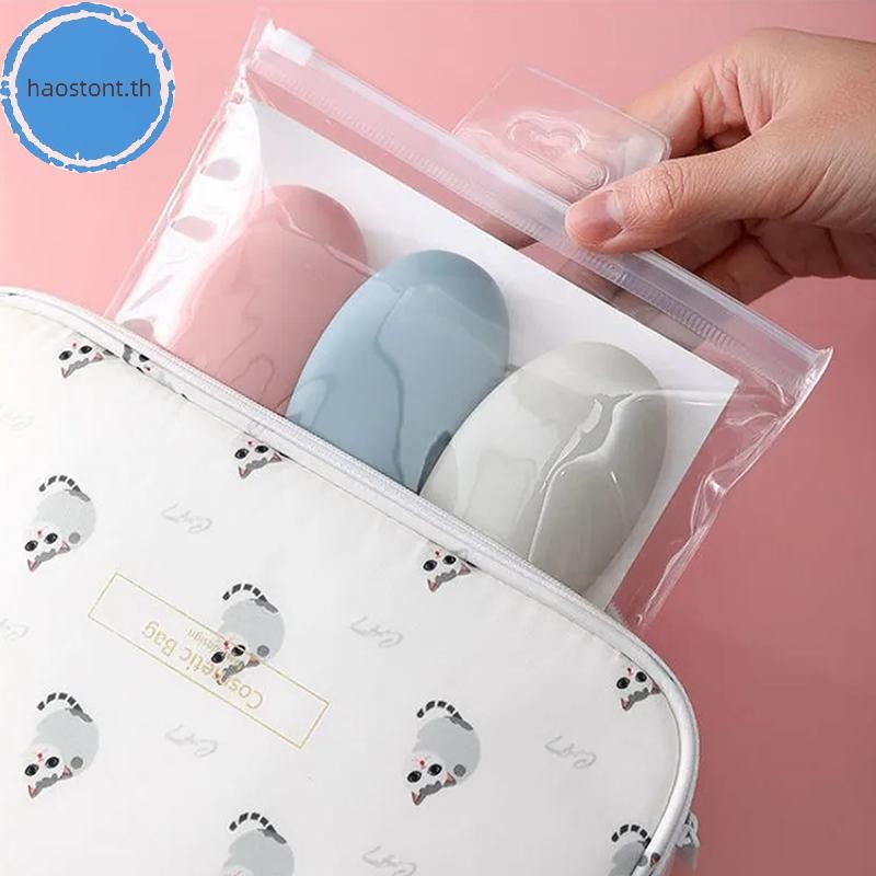 Haostont 1/3PCS Lot Travel ขวดรีฟิลชุดโลชั่นแชมพูเจลอาบน้ําหลอดเครื่องสําอางที่ว่างเปล่าคอนเทนเนอร์ของเหลวแบบพกพาเติมเครื่องมือ TH