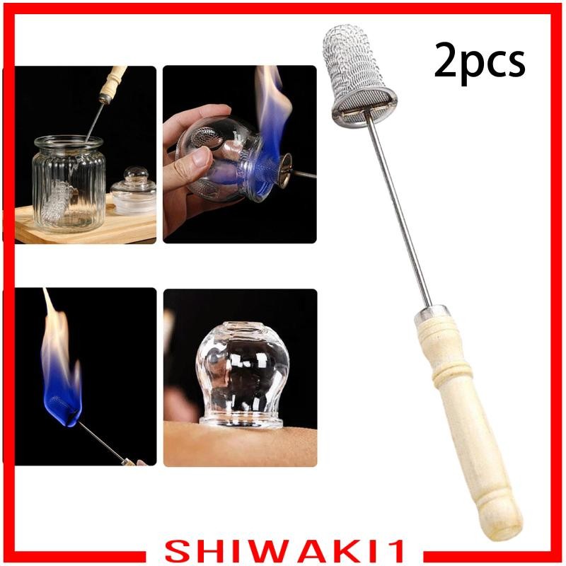 [Shiwaki1] 2 ชิ้นไฟฉายป้องป้องชุด Igniter Professional จีน Acupoint Fire