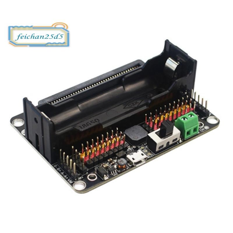 สําหรับ Microbit Expansion Board สําหรับ Microbit Adapter Board สมาร์ทรถการเขียนโปรแกรมหุ่นยนต์ DIY Expansion Python