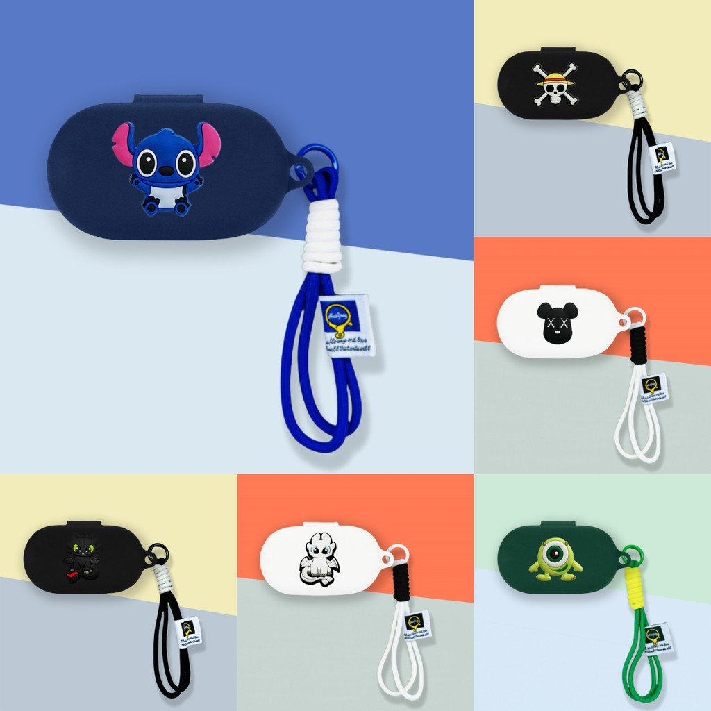 For Baseus Bowie MA10 Pro Case Cartoon Lanyard Pendant Cute Silicone Soft Case Baseus Bowie MA10 Pro