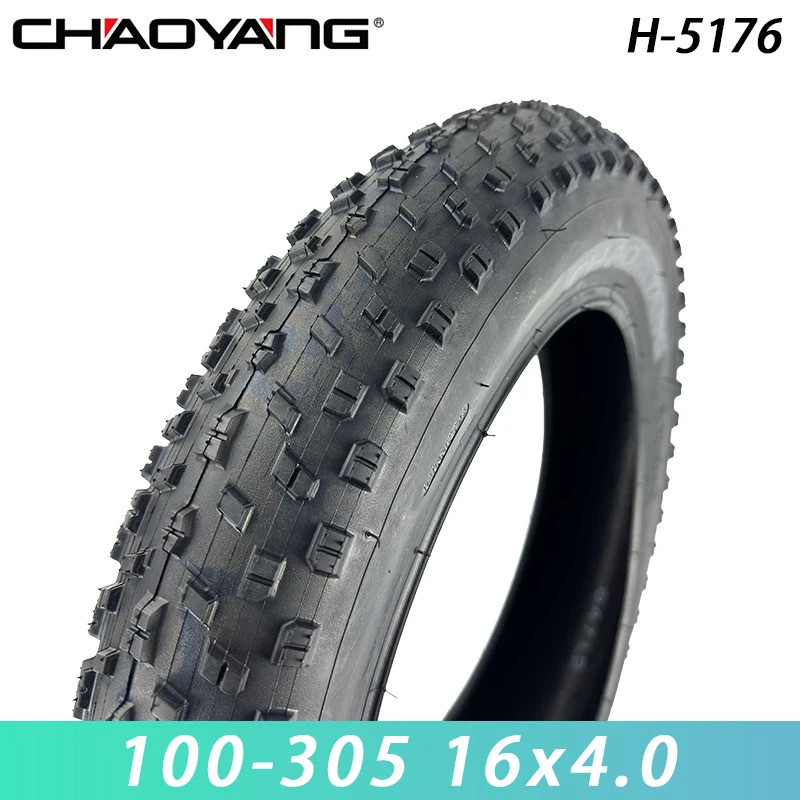 เฉาหยาง เดิม 16x4.0 สายไขมัน ยางรถสามล้อ/จักรยานไฟฟ้า 16 นิ้ว 20 ปอนด์ต่อตารางนิ้ว ชม.-5176 ชิ้นส่วนขี่จักรยาน