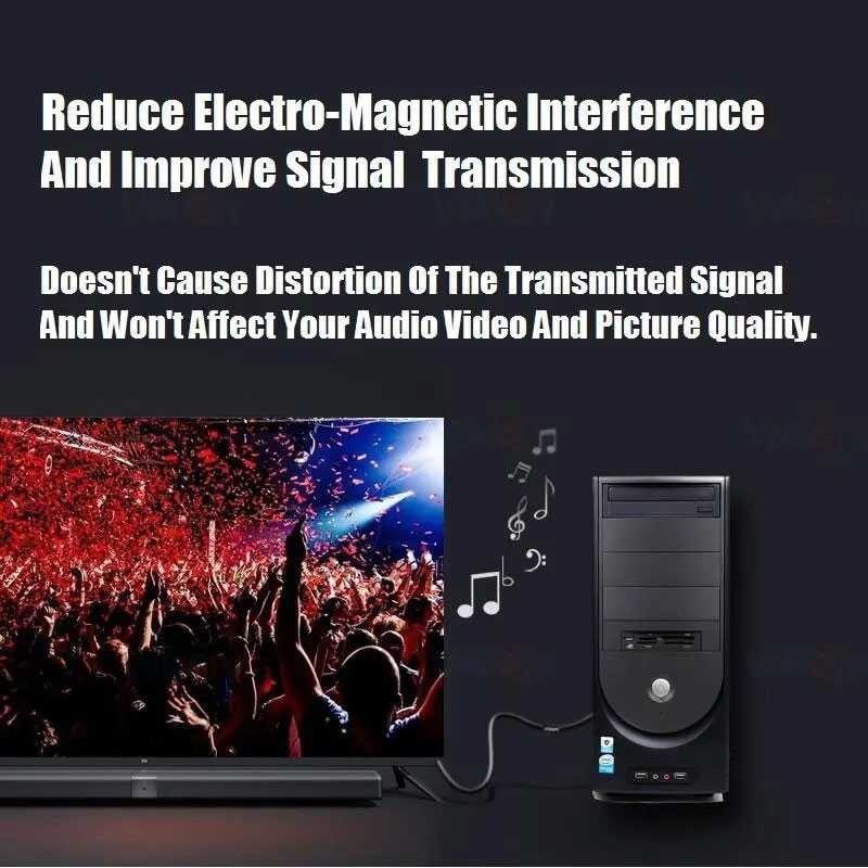 SYAIFSTR TDK Snap On Noise Filter Ferrite Cable RF EMI 5mm - 3605