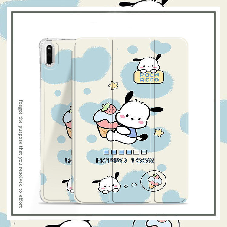 สินค้าใหม่พร้อมสต็อกการ์ตูน Glory Tablet 8 เคสป้องกัน Huawei matepad11 Case ถุงลมนิรภัยกันกระแทก M6 