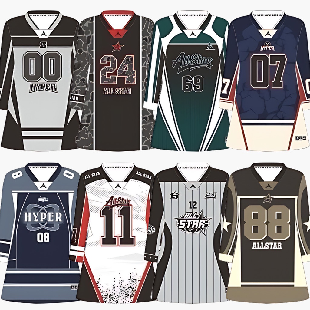 (BK) NFL BAJU MUSLIMAH JERSEY SUBLIMATION BUDAK & DEWASA / NFL เด็กผู้หญิงออกแบบ NFL เสื้อแขนยาว BLO