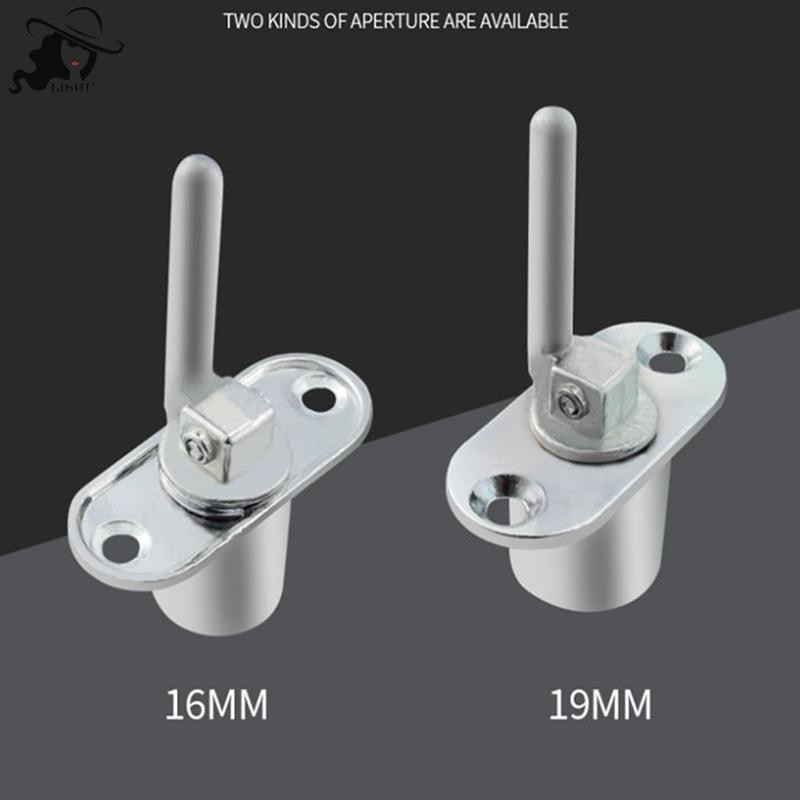 Lishu 16/19 มม.ตู้ล็อคโลหะผสมสังกะสีเฟอร์นิเจอร์โต๊ะวาดแท่นล็อคสํานักงานบ้านกรองตู้ล็อค 2 ปุ่ม th - รูปที่ 4