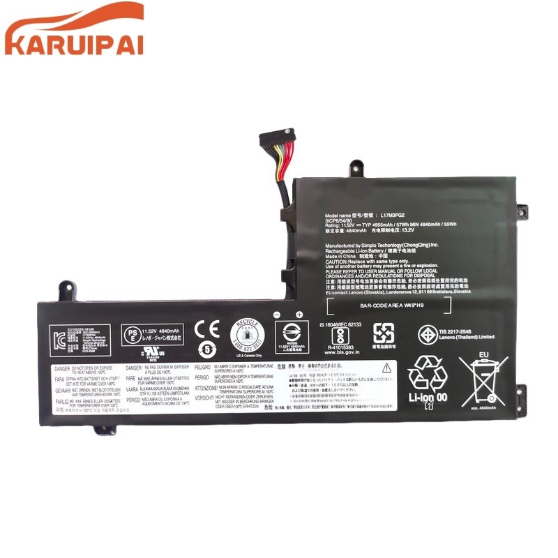 ✿แบตเตอรี่แล็ปท็อป l17m3pg2 Y7000p สำหรับ Lenovo Legion Y530 y540 Y730 l17m3pg3 l17c3pg1 l17l3pg1 l1