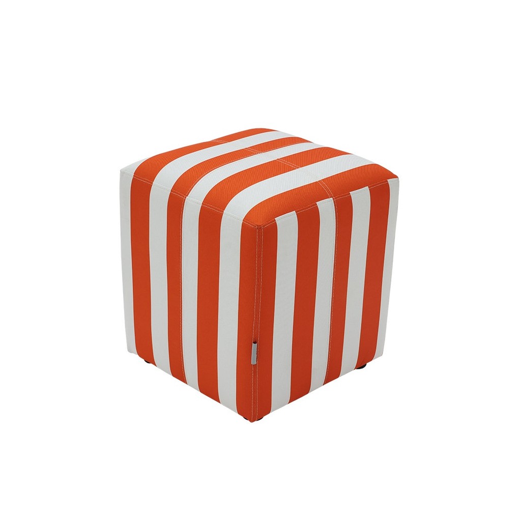 SB Design Square สตูล รุ่น Boom สีส้ม (42x42x49 ซม.)  แบรนด์ SOFA SOLUTIONS