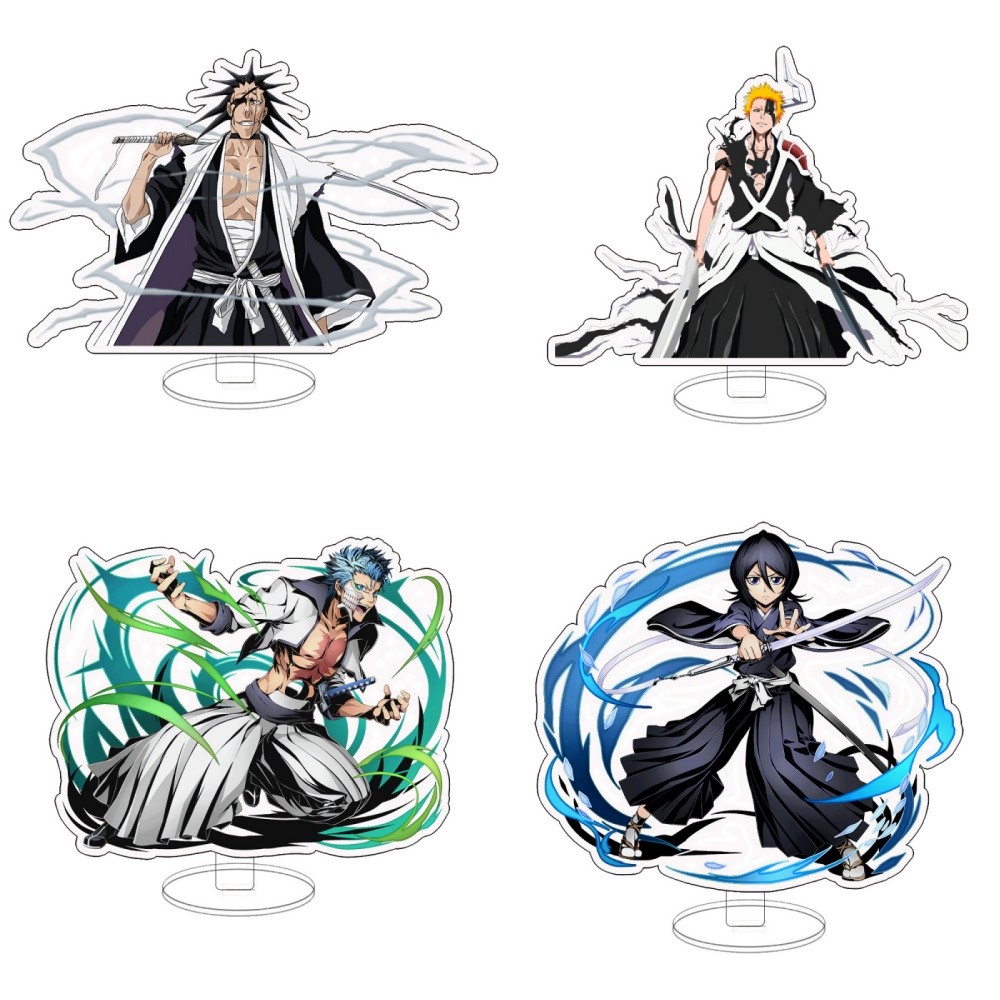 พวงกุญแจ, Standee Model BLEACH Kurosaki Ichigo Inoue Orihime Ishida อะนิเมะโต๊ะศึกษาตกแต่ง