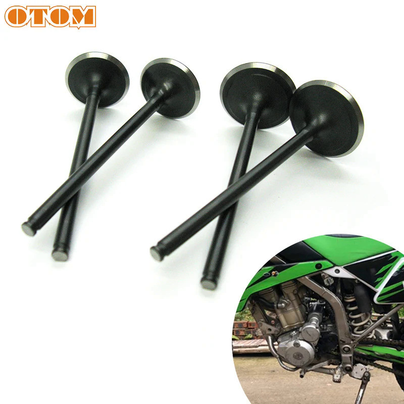Mo OTOM Motorcycle Parts Intake & Exhaust Valve Stem Kit For SUZUKI Djebel DR250 DR-Z 250 BX250 NINJ