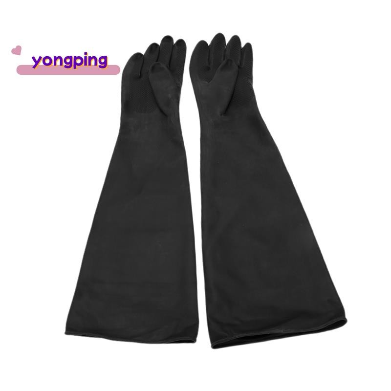 ถุงมือพ่นทรายสําหรับถุงมือตู้พ่นทราย 60x20ซม