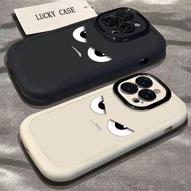 ที่น่าสนใจ Angry Expression เคสโทรศัพท์สําหรับ IPhone 16 15 14 13 12 11 Pro Max X Xs XR 8 7 Plus กันกระแทก Anti Slip ทนทาน Aestheticly Please เคสโทรศัพท์นุ่ม