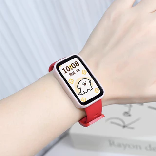 ที่อยู่อาศัยกระจกนิรภัย for Huawei Band 11 11 Pro ฝาครอบป้องกันหน้าจอ for Huawei Band 10 9 8 NFC