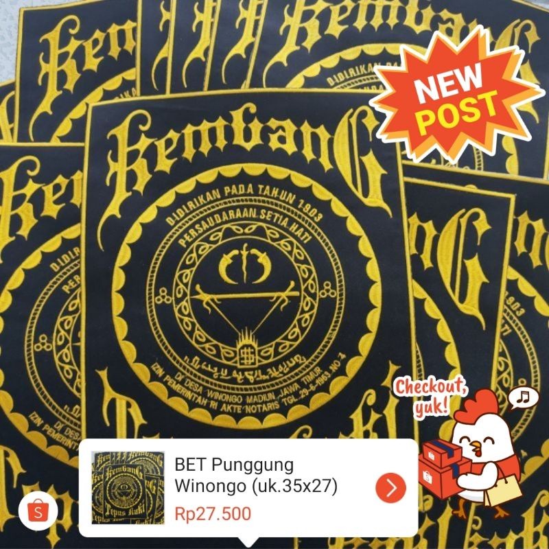 Winongo Back BET (ขนาด 35x27) By Estekaclothe