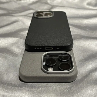 หรูหรา Matte หนังสําหรับ iPhone 16e 16 17 15 14 Plus 13 12 11 Pro Max X XS Max XR 7 8 SE2 เลนส์ป้องกันกันกระแทก