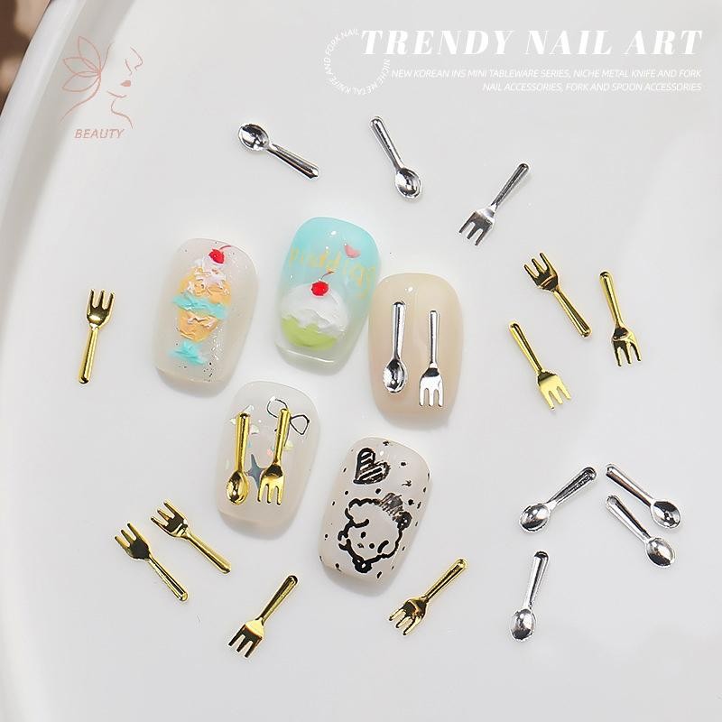 maybeauty 50 ชิ้นผสม Ins Niche Tableware Series รูปที่ 2