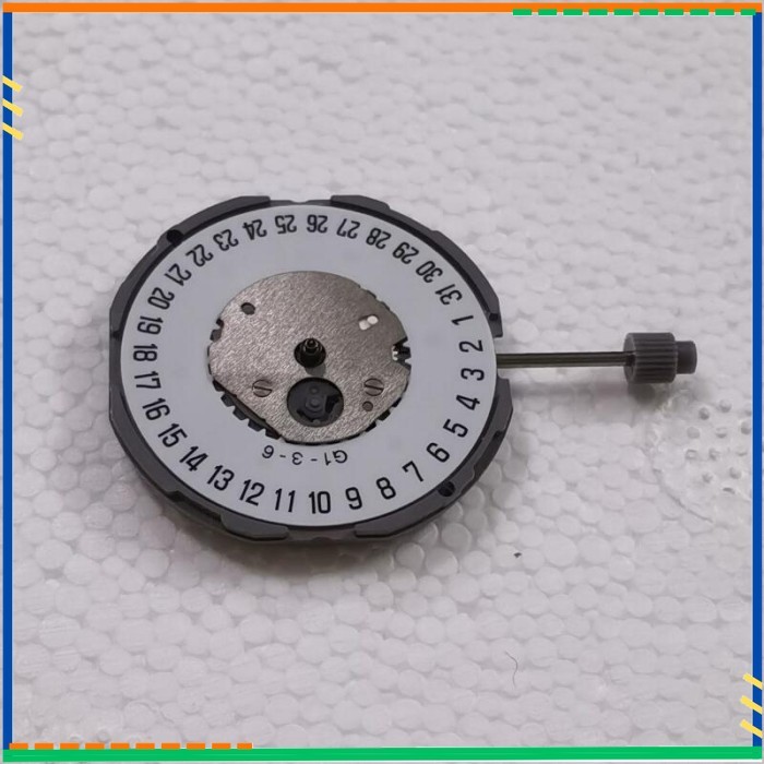 MESIN MIYOTA GM10 GM10-6 ORIGINAL BOTTOM DATE WATCH MACHINE