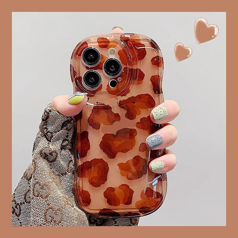 สําหรับhuawei P20 P30 P60 P50 Mate 20 30 40 Honor Magic 5 Proดู20 8X 9X Y9S Y7A Y9 Prime 2019 Nova Y61 Y70 Y90 4G 5GฝาครอบWaveป้องกันเสือดาวJelly Softเคสโทรศัพท์