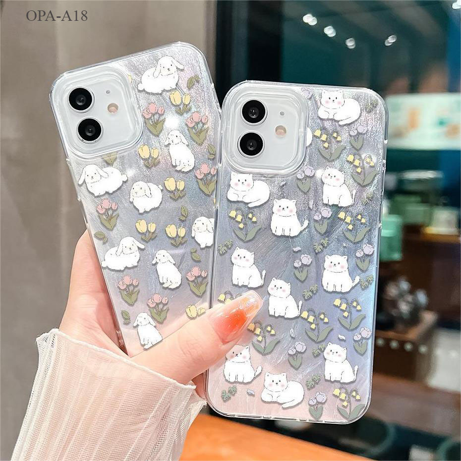 เคส For OPPO A38 A18 A58 A78 A98 A31 A57 A77S A1K A3S A7 A5S A12 A9 A5 A15 A15S A16K A17 A17K Reno 5